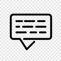 chat, messenger, messaging, social media icon svg