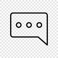 chatbot, chatroulette, chatroom, messaging icon svg