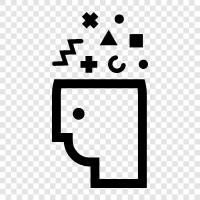 chatbots, cognitive computing, data interpretation, natural language processing icon svg