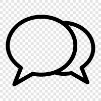 chatroom, online chat, online conversation, online discussion icon svg