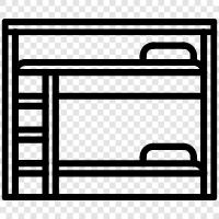 Cheap Bunk Beds, Queen Bunk Bed, Full Bunk Bed, Bunk Bed icon svg