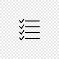 checklist, todo list, priority list, check list icon svg