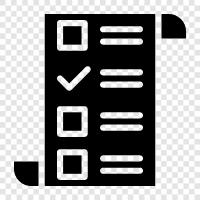 checklist, checklist tool, checklist software, project icon svg