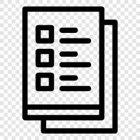 checklist, to do list, todo list, task list icon svg