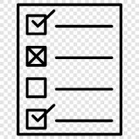 checklist, checklist for, checklist for a, checklist for a project icon svg