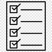 checklist, checklist for, checklist for project, project checklist icon svg