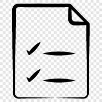 checklist, checklist for, checklist for a project, checklist for a job icon svg