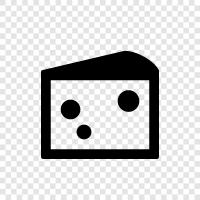 Cheddar, Feta, Brie, Roquefort icon svg