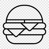 cheese, burger, cheese burger, cheese burger recipe icon svg