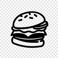 Cheeseburger Toppings icon