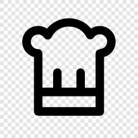 Chef, Hat, Cooking, Restaurant icon svg