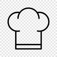 Chef Hat Knit, Chef Hat Wool, Chef Hat Kids, Chef Hat icon svg