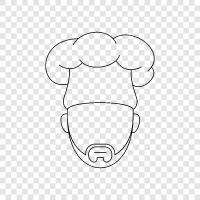 chef recipes, cook, cooking, cooking show icon svg