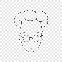 chef s, chef s jacket, chef s hat, chef s knife icon svg