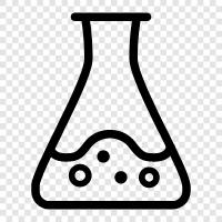 Chem Lab, Glass, Laboratory, Erlenmeyer Flask icon svg