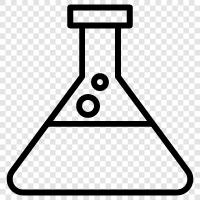 chemical flask, flask, chemistry, laboratory icon svg