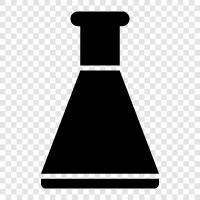 Chemical Flask, Glass Flask, Glassware, Erlenmeyer Flask icon svg