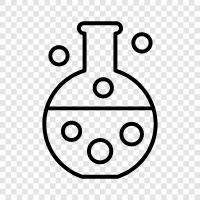 Chemical reactions, Chemical compounds, Chemical reactions and compounds, Chemical equation icon svg