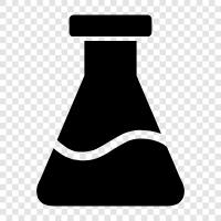 Chemie, Glas, Labor, Probenahme symbol