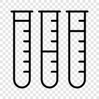 Chemie, Wissenschaft, Labor, Becher symbol