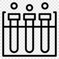 Chemie, Physik, Biologie, Mathematik symbol