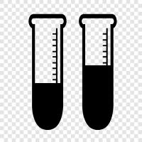 Chemie, Labor, Wissenschaft, Reagenzglas symbol