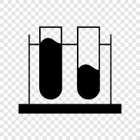 chemistry, laboratory, scientific, test tubes icon svg