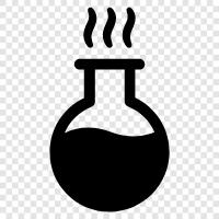 Chemie, Physik, Biologie, Mathematik symbol