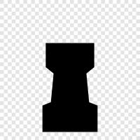 chess, game, tactics, black icon svg