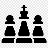 Schach, Schachfiguren, Schachsatz, Schachbrett symbol