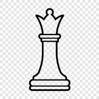 chess, chess pieces, chess game, black icon svg