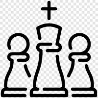 Chess game, Chess training, Chess club, Chess tournaments icon svg