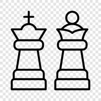 satranç parçaları, chess tahtası, chess oyunu, chess stratejisi ikon svg