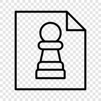 satranç turnuvası, chess oyunu, chess stratejisi, chess hamleleri ikon svg