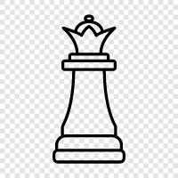 chessboard, chess pieces, chess game, chess strategy icon svg