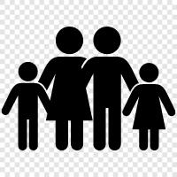 Children, Parents, Brothers, Sisters icon svg