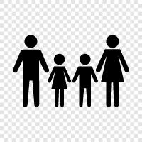 Children, Parenting, Siblings, Grandparents icon svg