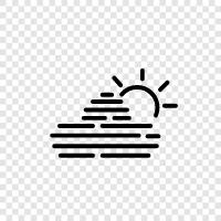 chilly, overcast, damp, misty icon svg