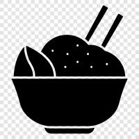 chinese food, sushi, thai food, pho icon svg