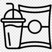 Chips Drink, Snacks Drink, Low Carb Snack, Low Carb Sn icon svg