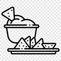 chips, snack, crunchy, salty icon svg