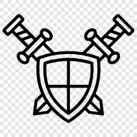 chivalry, knighthood, armor, sword icon svg