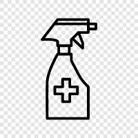 chlorine bleach, Germicidal, household, cleaners icon svg