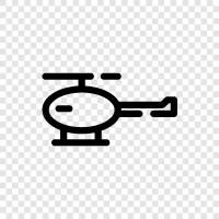 chopper, rotor, lift, aircraft icon svg