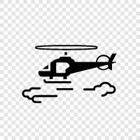 chopper, rotor, lift, travel icon svg