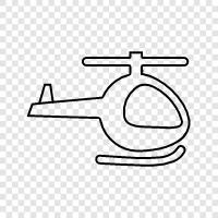 chopper, aircraft, rotorcraft, rotor icon svg