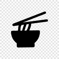 chow mein, ramen, soba, udon icon svg