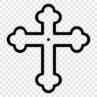 Christianity, Cross, crucifixion, Jesus icon svg