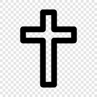 Christianity, symbol, faith, cross icon svg