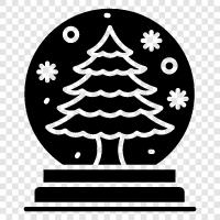Christmas, holiday, ornament, collectible icon svg